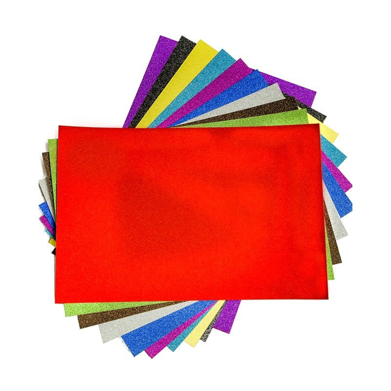 Carton A4, 250g, cu sclipici, set 10 coli, Colorarte Carton A4, 250g, cu sclipici, set 10 coli, Colorarte