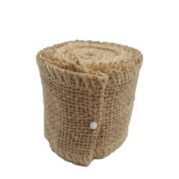 Accesorii creatie - panza iuta, natural, 5cm x 2m, Colorarte