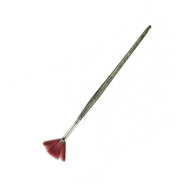 Pensula Colorarte 0189FN, varf nylon evantai, nr. 1
