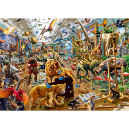Puzzle Galeria Animalelor, 1000 Piese