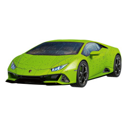 Ravensburger - Puzzle 3D Lamborghini verde 108 piese
