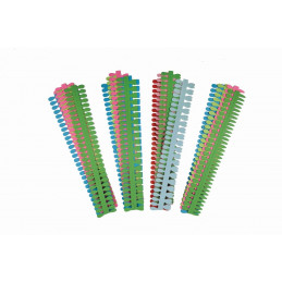 Hartie quilling - flori pretaiate, diverse modele, set 12 buc, CNX, YZ1620