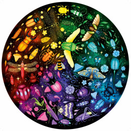 Ravensburger - Puzzle cerc insecte 500 piese