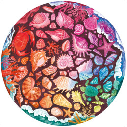 Ravensburger - Puzzle cerc animale marine 500 piese