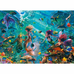 Ravensburger - Puzzle sirene si animale 9000 piese