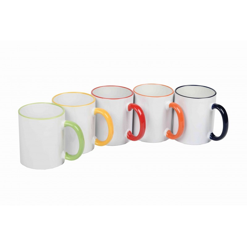 Cana ceramica CNX maner+margine diverse culori, pentru personalizat Cana ceramica CNX maner+margine diverse culori, pentru personalizat