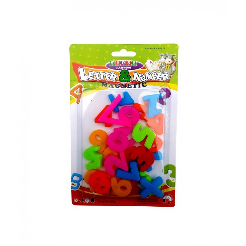 Cifre magnetice copii CNX 8307-123 didactice, diverse culori, set 26 buc Cifre magnetice copii CNX 8307-123 didactice, diverse culori, set 26 buc