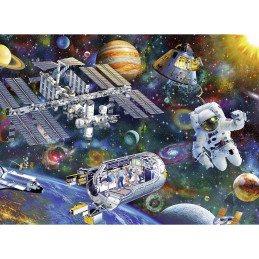 Puzzle Statie Spatiala, 200 Piese