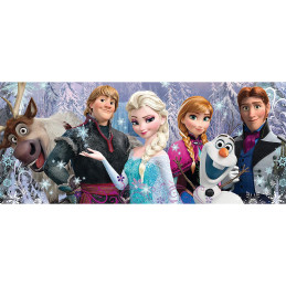 Puzzle Frozen Panorama Inghetata, 200 Piese