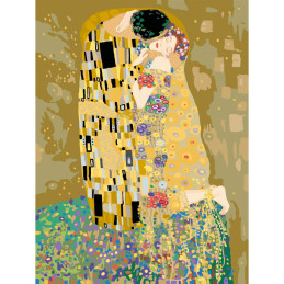 Ravensburger - Pictura pe numere Klimt sarutul