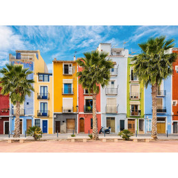 Puzzle Spania Mediteraneana, 1000 Piese