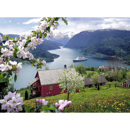 Puzzle Peisaj Montan, 500 Piese