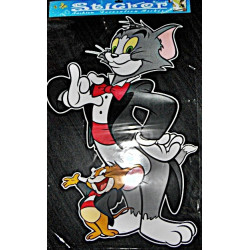 Sticker perete cu Tom si Jerry