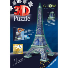 kidsmagicstore.ro|Ravensburger - Puzzle 3D turnul Eiffel lumineaza in intuneric 216 piese232,84 lei209,55 leiRavensburgerNoutati4005556115914