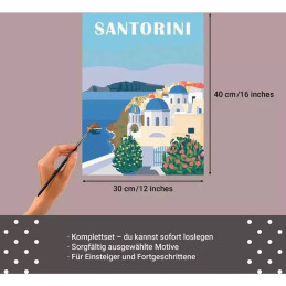 kidsmagicstore.ro|Ravensburger - Pictura pe numere Tablou Canvas Santorini190,50 lei171,45 leiRavensburgerNoutati4005556239061
