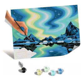 kidsmagicstore.ro|Ravensburger - Pictura pe numere Tablou Canvas Aurora Boreala190,50 lei171,45 leiRavensburgerNoutati4005556239078