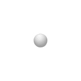 Accesorii creatie - polistiren HD - sfera, alb, 12cm, Colorarte