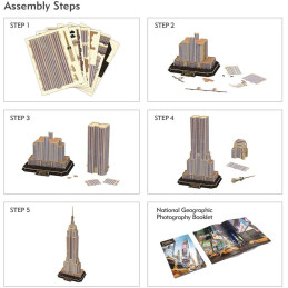 kidsmagicstore.ro|Cubic Fun - Puzzle 3D si Brosura-Empire State Building 66 Piese87,79 lei79,01 leiCubic FunNoutati6944588209773