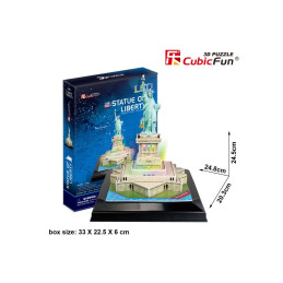 kidsmagicstore.ro|Cubic Fun - Puzzle 3D Led Statuia Libertatii 37 Piese105,78 lei95,20 leiCubic FunNoutati6944588205058