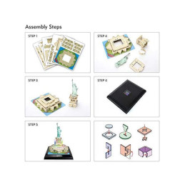 kidsmagicstore.ro|Cubic Fun - Puzzle 3D Led Statuia Libertatii 37 Piese105,78 lei95,20 leiCubic FunNoutati6944588205058