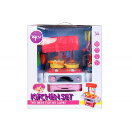 Set de bucatarie - aragaz cu accesorii - MegaCreative 394702, 3+ ani