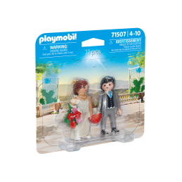 Playmobil-SET 2 FIGURINE CUPLU DE NUNTA