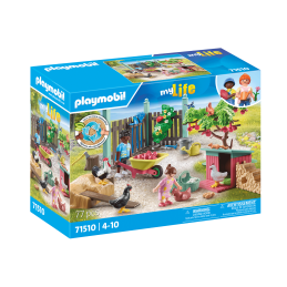 Playmobil-MICA FERMA DE PUI DIN GRADINA CASUTEI