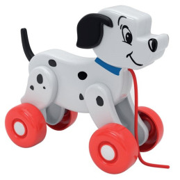 Clementoni - Jucarie de tras caine dalmatian