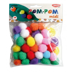 Accesorii craft - AD069 Pom Pom Midi DACO 