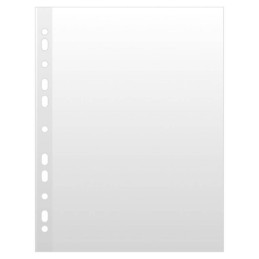 Folie de protectie Noki 54430-90, A4, portret, 90 microni, plastic, cristal, set 100 buc