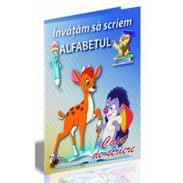 Caiet de scriere Alfabet Invatam sa scriem