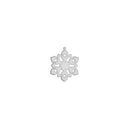 Accesorii craft - fulg de zapada, 8cm, polistiren HD, Colorarte, OAPFDNU