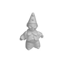 Accesorii craft - clovn Pierrot, 12.5cm, polistiren HD, Colorarte, OPIEPU