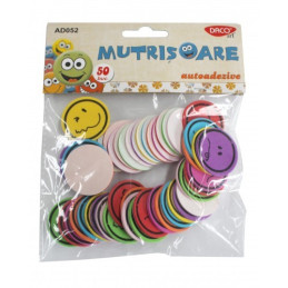 Mutrisoare - Smiley spuma autoadeziva DACO Art AD052