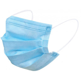 Masti protectie faciala CubeMedica, uz medical nesterila, unica folosinta, 3 straturi, 3 pliuri, set 5 buc