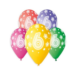 kidsmagicstore.ro|Baloane aniversare PartyGo cifra 6, 30cm, imprimate, diverse culori, FA0203, set 6 buc6,92 lei6,22 leiPartyGoBaloane8058617588031