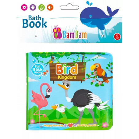 kidsmagicstore.ro|Jucarie de baie bebelusi cu sunete - carticica cu pasari exotice - Bam Bam 432480, 6+ luni19,56 lei17,60 leiBamBamFara stoc5903246436990