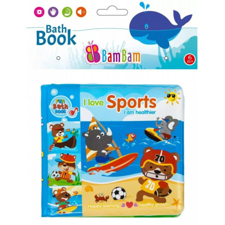 kidsmagicstore.ro|Jucarie de baie bebelusi cu sunete - carticica cu sporturi - Bam Bam 432484, 6+ luni21,40 lei19,26 leiBamBamFara stoc5903246437119
