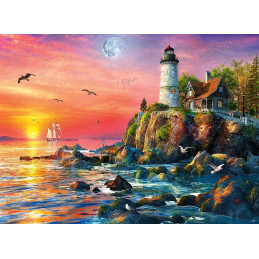 Puzzle Far La Apus, 500 Piese