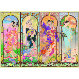 Puzzle Cele 4 Anotimpuri, 1000 Piese