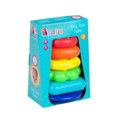 kidsmagicstore.ro|Jucarie bebelusi de contruit - piramida, cu suport si forme colorate - Bam Bam 453673, 18+ luni40,02 lei36,02 leiBamBamNoutati5903246437317
