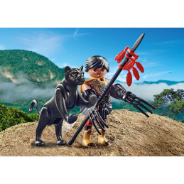 Playmobil - Luptator Cu Pantera