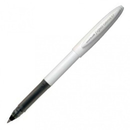 Pix cu gel Uni-ball Signo GelStick UM-170, 0.7mm, cu capac, corp alb, scris negru