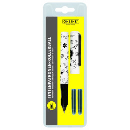 Roller Online Boogie 80521, 0.7mm, corp plastic diverse culori, blister (+2 rezerve)