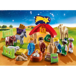 Playmobil - 1.2.3 Scena De Craciun