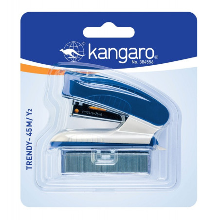 kidsmagicstore.ro|Capsator Kangaro TRENDY-45M/Y2, 24/6, 15 coli, albastru, blister (+ capse 24/6)12,53 lei11,28 leiKANGARONoutati8901057311335