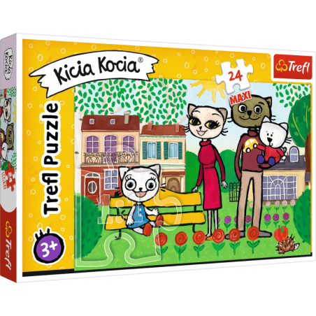 kidsmagicstore.ro|Puzzle carton 24 piese Trefl Maxi - Kicia Kocia, 14316 / 456078, 3+ ani54,10 lei48,69 leiTreflFara stoc5900511143164