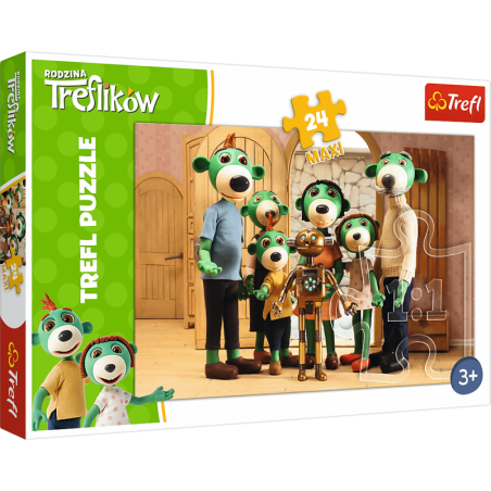 kidsmagicstore.ro|Puzzle carton 24 piese Trefl Maxi - Treflikow-Rodzina - familia, 14254 / 397221, 3+ ani45,40 lei40,86 leiTreflFara stoc5900511142549