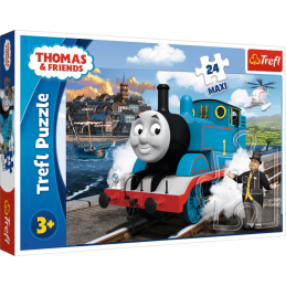 kidsmagicstore.ro|Puzzle carton 24 piese Trefl Maxi - Thomas and friends, 14317 / 455633, 3+ ani63,59 lei57,23 leiTreflFara stoc5900511143171