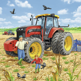 Puzzle Masinarii, 3X49 Piese